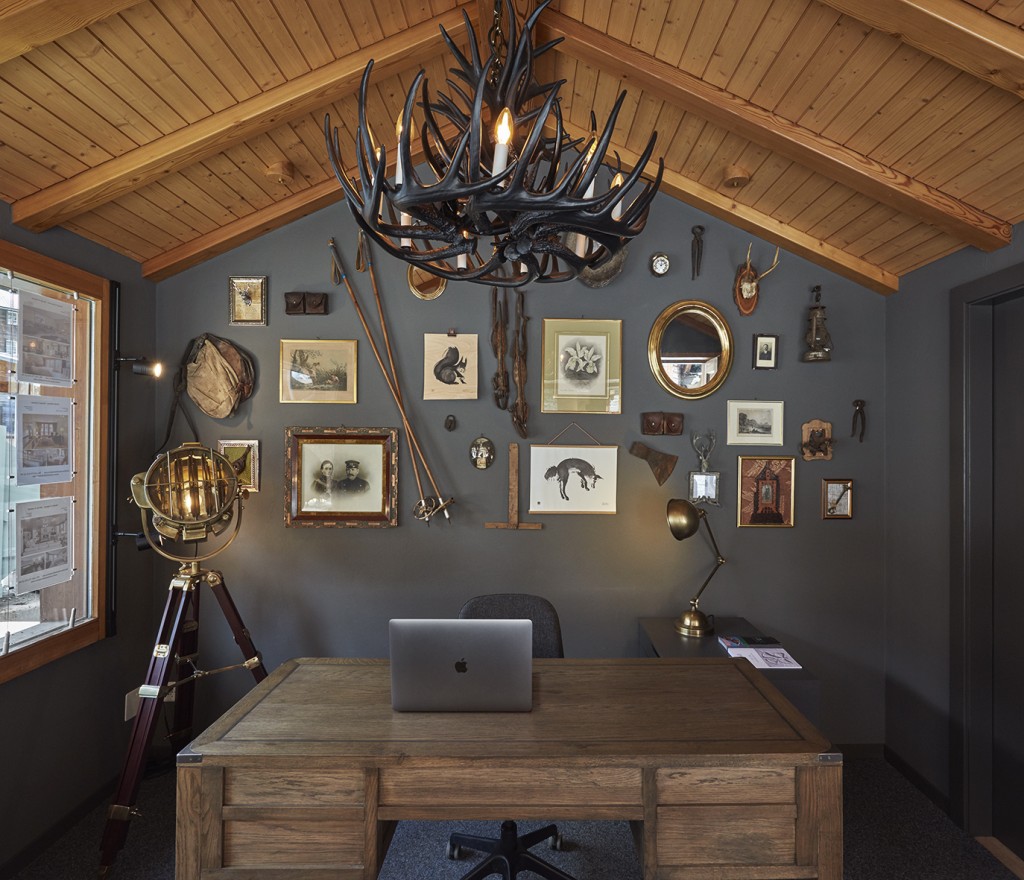 interior design interior architecture zermatt ski chalet office kylie grimwood quattrois quattro design